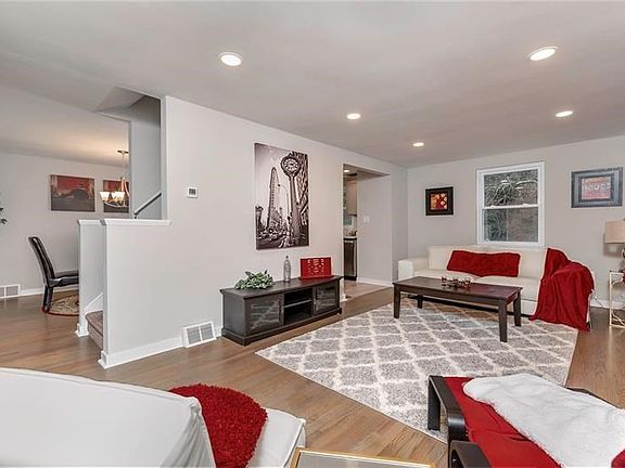 The View is Open to the Dining Room for Easy Entertaining.