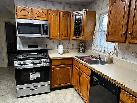 Kitchen from back entrance 