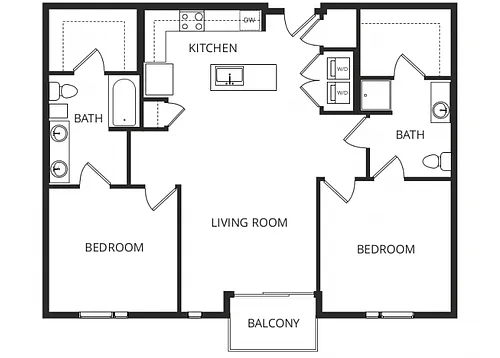 Floor plan Raleigh