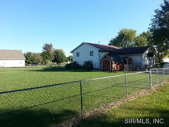 Large fenced yard