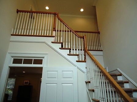 STAIRWAY IN FOYER