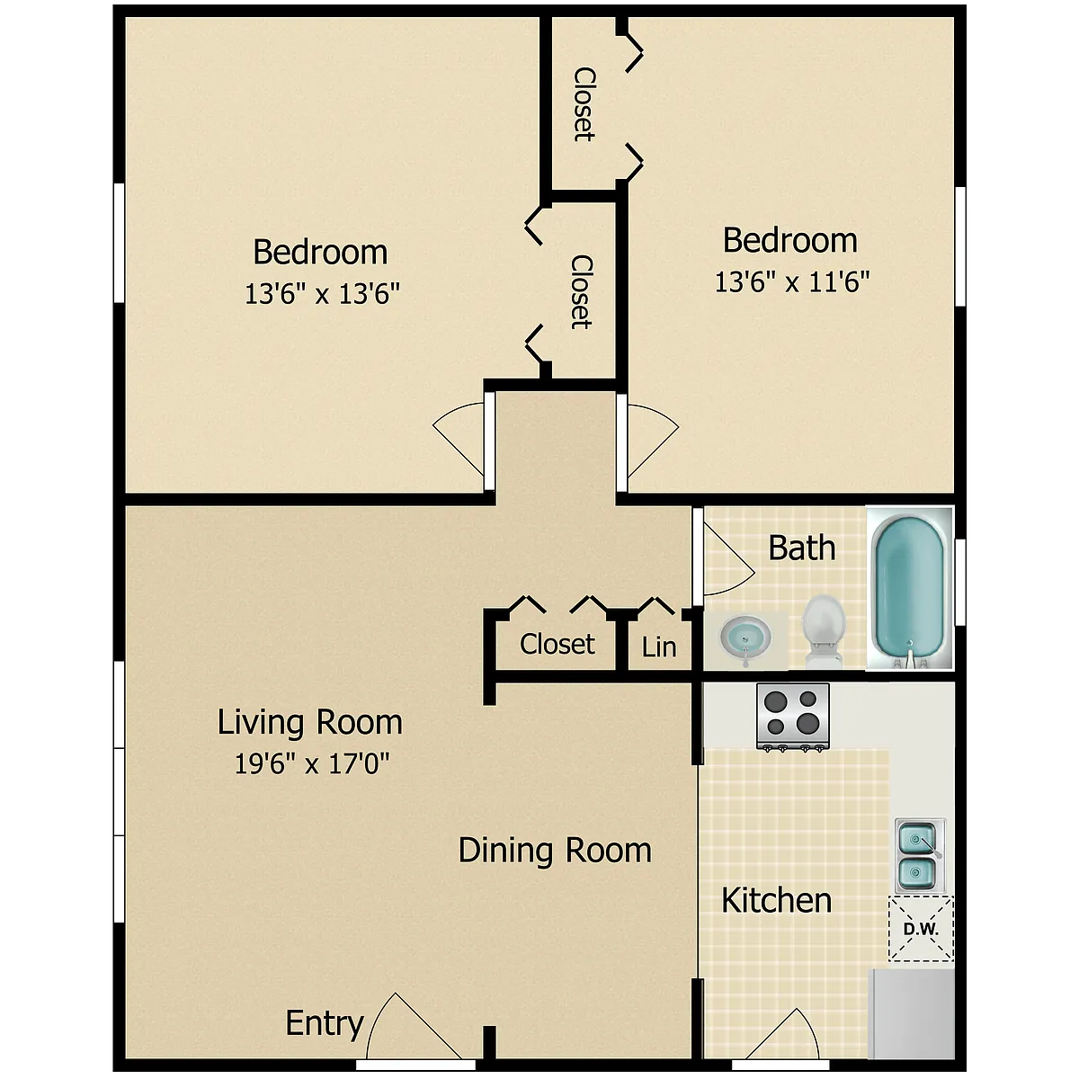 Floor plan Seabreeze