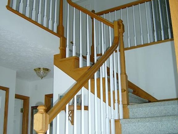 From front Entrance to 2nd flr