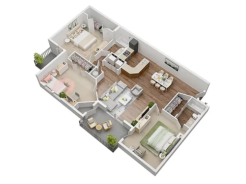 Floor plan Wyatt