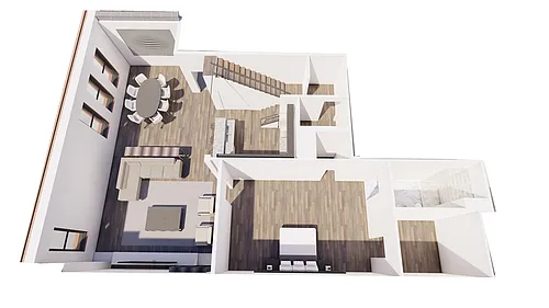 Floor plan Penthouse