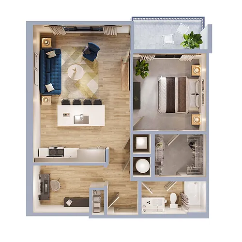 Floor plan A8D
