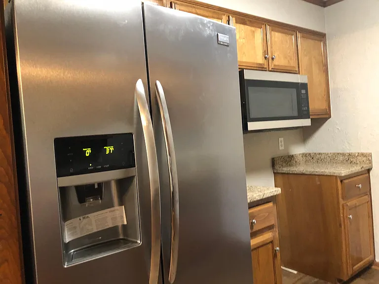 kitchen with stainless steel appliances