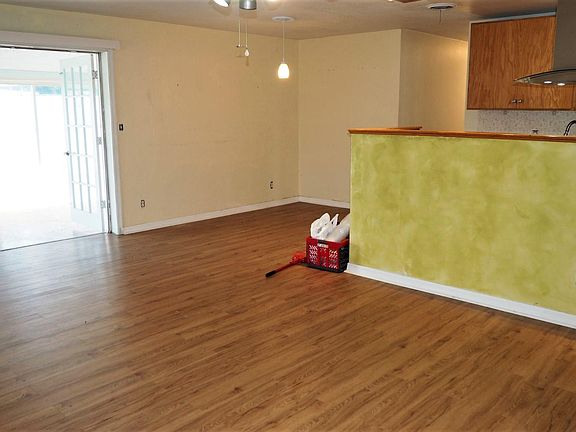 Family room and dining area