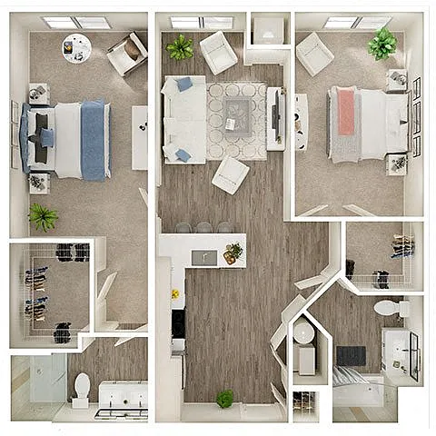 Floor plan B1