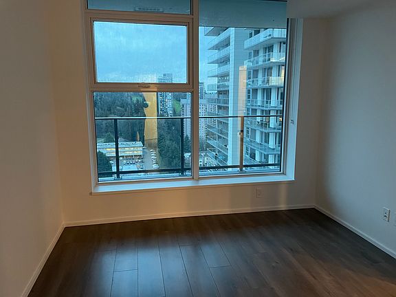 Bedroom from walk in closet view