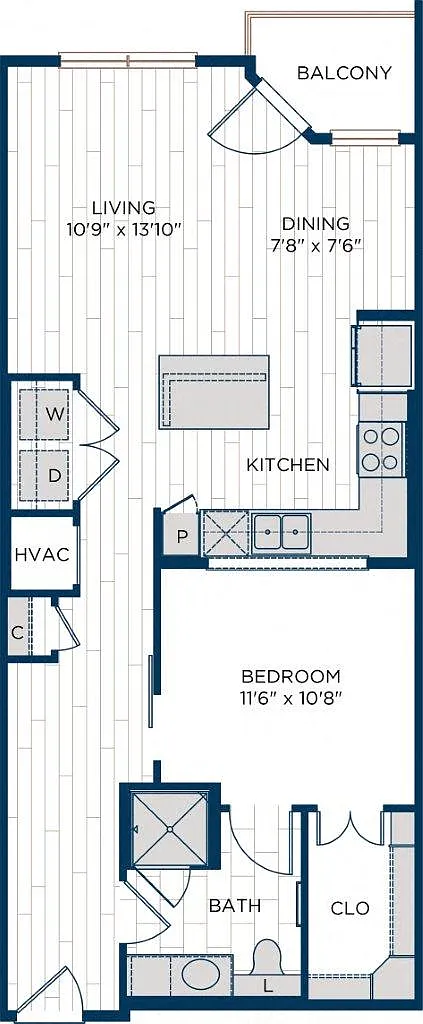 Floor plan A8