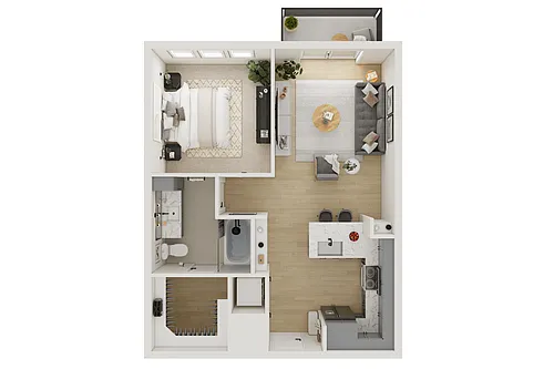 Floor plan A1L-W