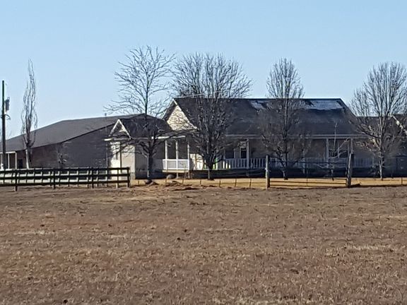 NE corner of property