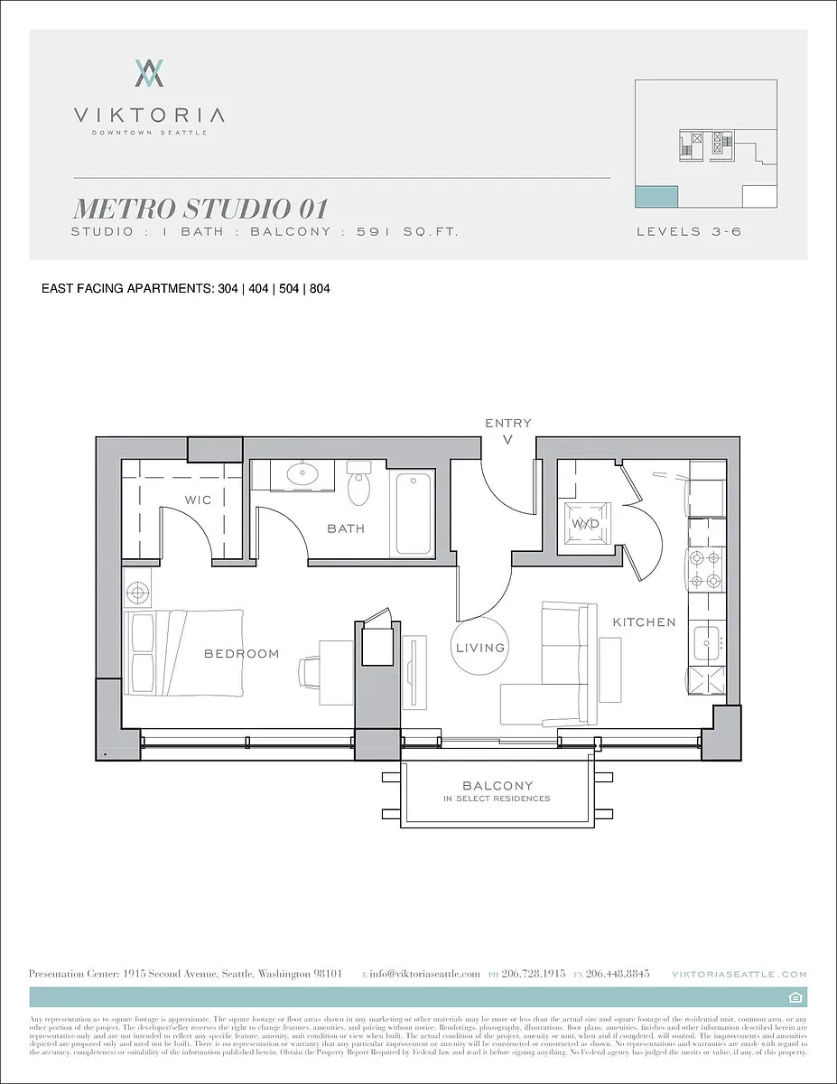 Floor plan Metro A