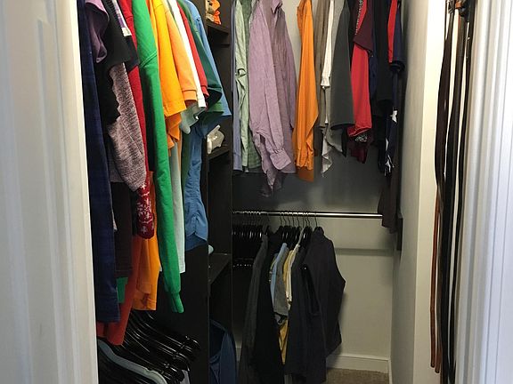2nd floor - master walk-in closet