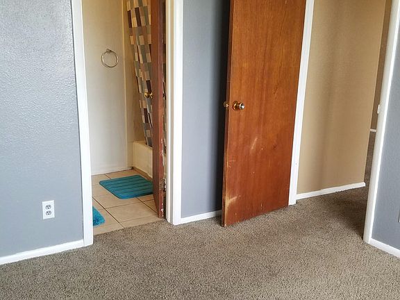 Bedroom and bathroom