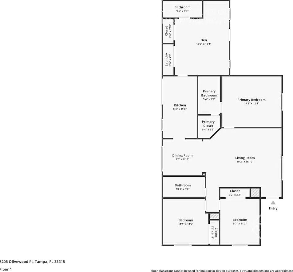8205 Olivewood Pl Tampa, FL 33615 — Photo 2