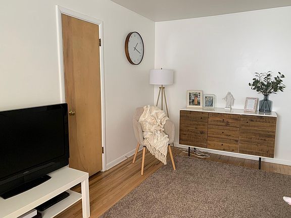 Coat closet in living room.