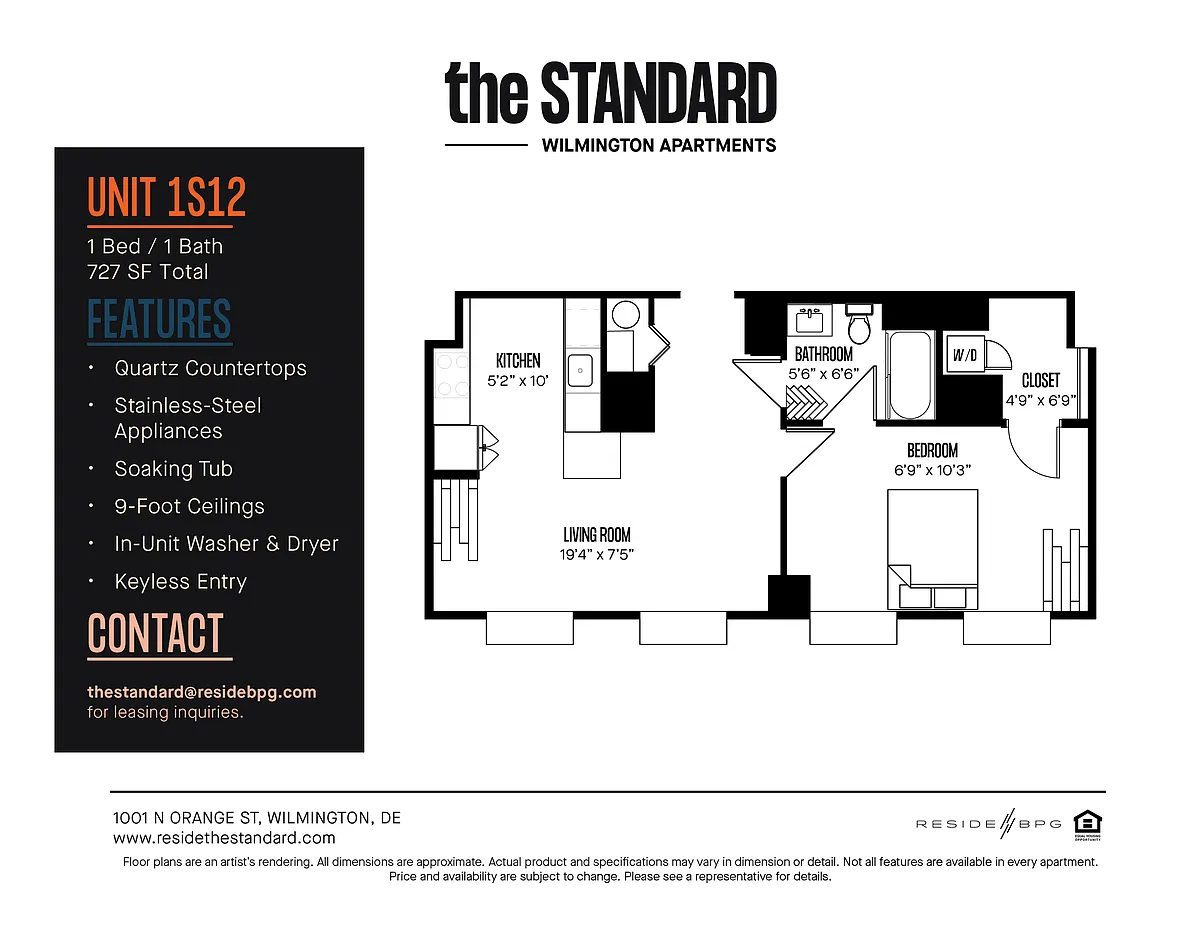 Floor plan 1S12