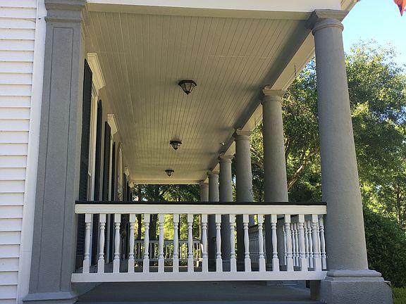 Side of porch
