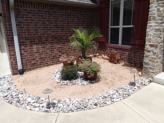 Xeriscape front garden