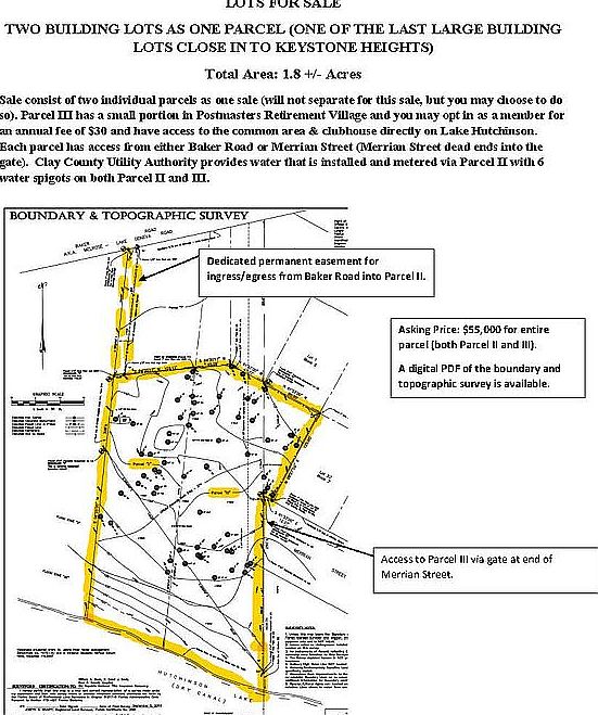 Boundary and Topo Survey 