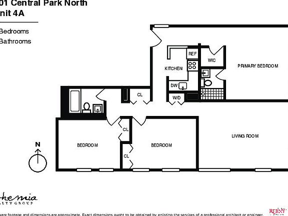 2nd image of 201 Central Park N APT 4A