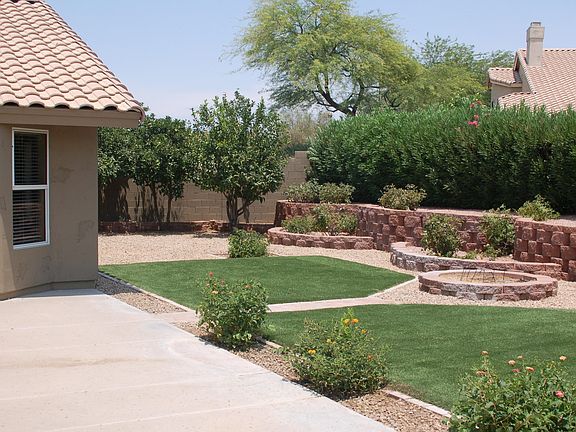 rear yard