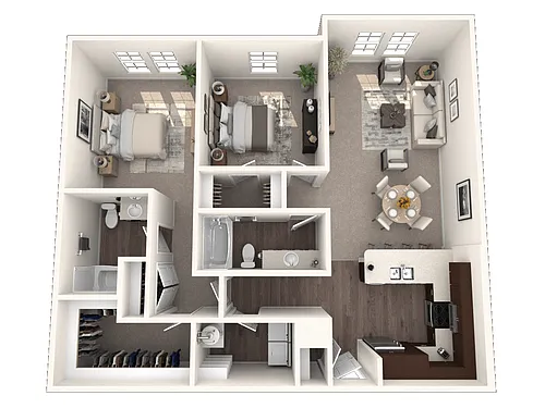 Floor plan Oasis I