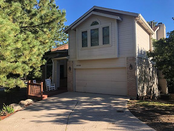 Driveway and two-car garage