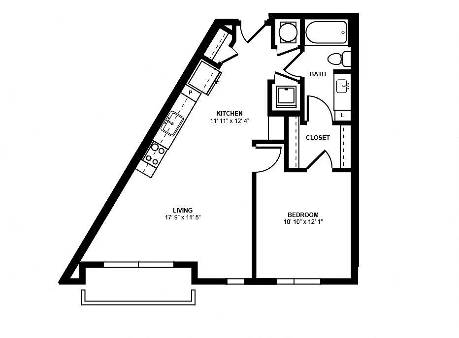 Floor plan A1K