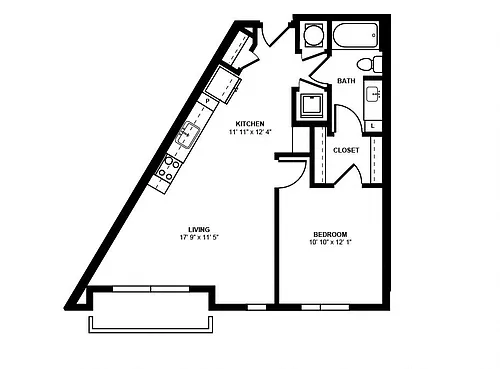 Floor plan A1K