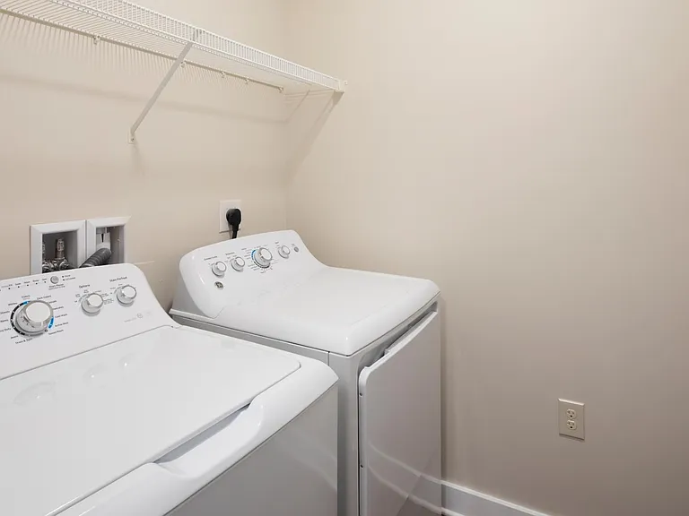 Washer and Dryer Included