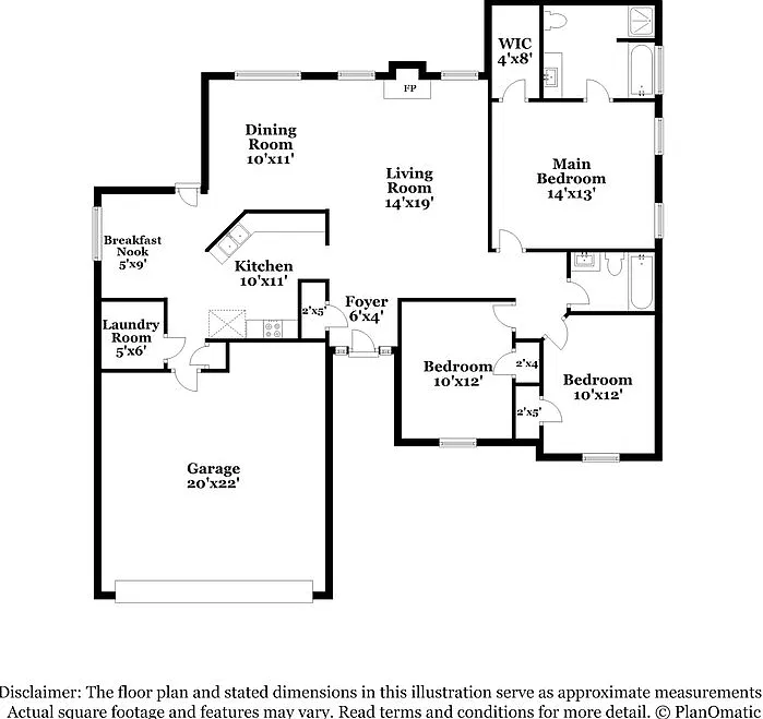 3 bed, 2.0 bath, 1421 sqft, $2,940 — Photo 2