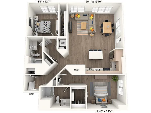 Floor plan BM-14-Scheme III