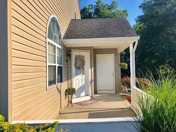 Peaceful porch for coffee