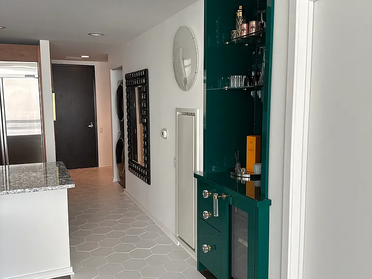Entry wall / small hallway
