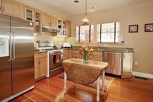 Remodeled kitchen