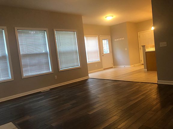 Living room and kitchen