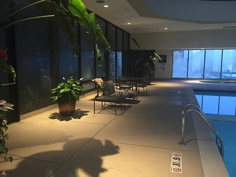 World class and stylish indoor swimming pool. A great place to past time, unwind and bond with friends.