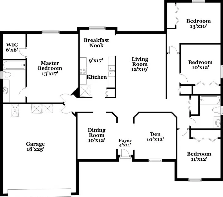 4 bed, 2.0 bath, 1681 sqft, $2,065 — Photo 2
