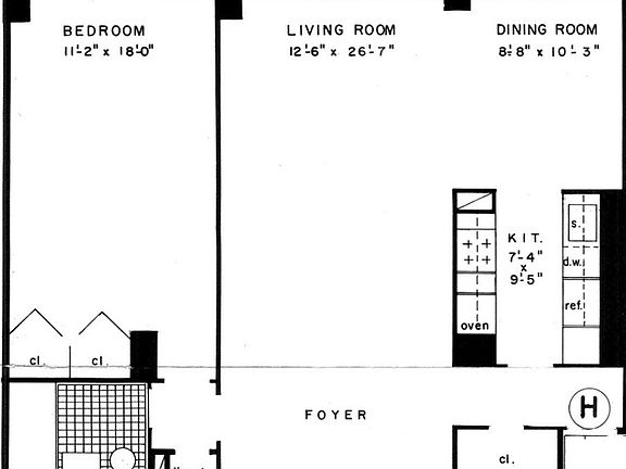 2nd image of 245 E 19th St APT 21H