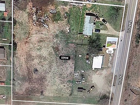 birds eye view of parcel