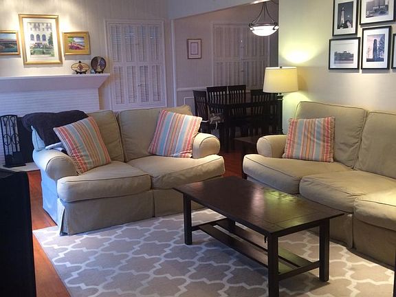 Front Living Room w/ Fireplace