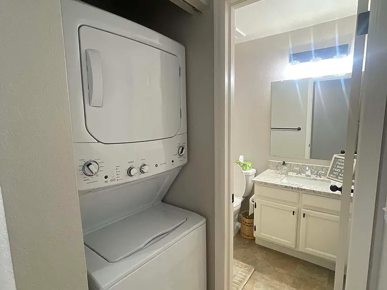 Stacked Laundry Center