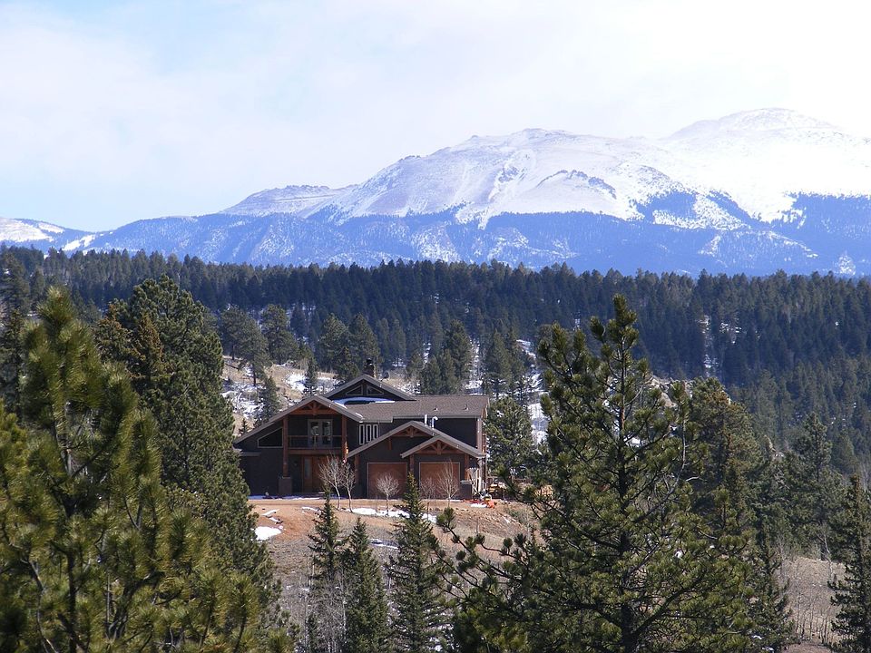 Home from Above w/Pikes Peak in Background