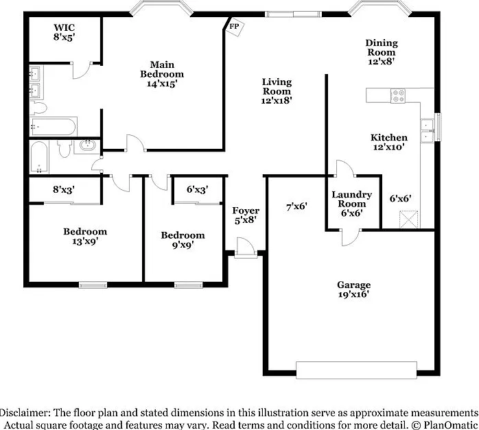 3 bed, 2.0 bath, 1381 sqft, $2,930 — Photo 2