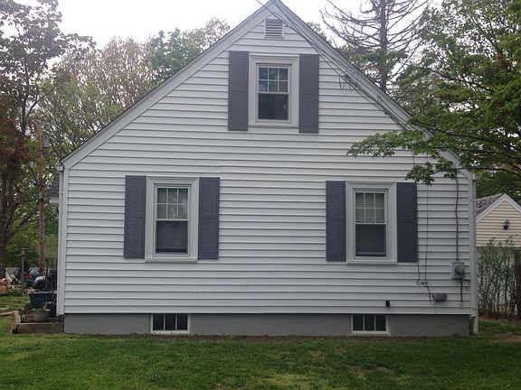 View of house from side yard