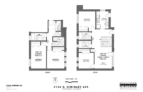 Floor plan Four Bedroom
