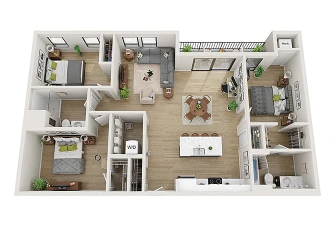 Floor plan Schumacher